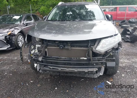 2016 Nissan Rogue Sv из США, поврежденный, VIN KNMAT2MV4GP700375